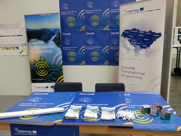 DTP stand in the EUSDR Forum