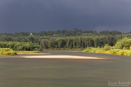 Drava River in Croatia