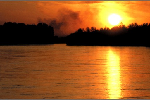 Drava River in Croatia