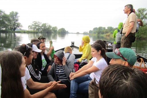 Project partners on Havel River