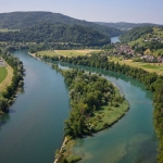 Sediment balance of the river Rhine published in German