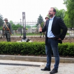 New World War I (WWI) monument for fallen soldiers in Nové Hrady