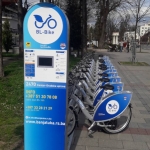 The official launch of the Nextbike bicycle rental system in Banja Luka