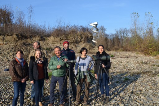 Participants of the excursion to the Styrian Mura floodplains