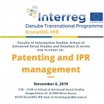 event Patent and IPR management update