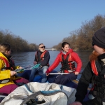 Mura river training structures mapping in the field