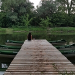 ACROSS THE DANUBE: PONTOON BRIDGE BETWEEN HUNGARY AND SLOVAKIA – THE BUILDING CAMP IN SZOB